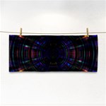 Psychic Color Circle Abstract Dark Rainbow Pattern Wallpaper Cosmetic Storage Cases Front