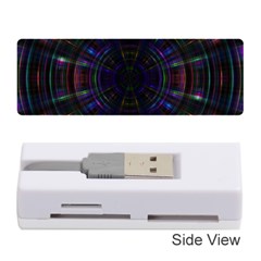 Psychic Color Circle Abstract Dark Rainbow Pattern Wallpaper Memory Card Reader (stick)  by Mariart