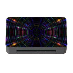 Psychic Color Circle Abstract Dark Rainbow Pattern Wallpaper Memory Card Reader With Cf by Mariart