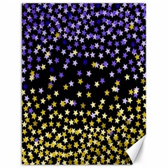 Space Star Light Gold Blue Beauty Canvas 18  X 24   by Mariart