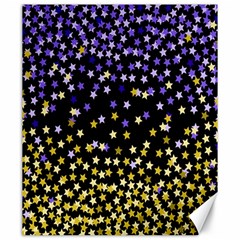 Space Star Light Gold Blue Beauty Canvas 20  X 24   by Mariart