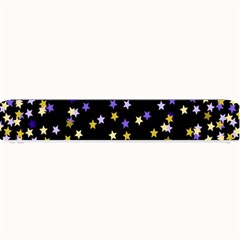 Space Star Light Gold Blue Beauty Small Bar Mats by Mariart