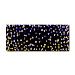 Space Star Light Gold Blue Beauty Cosmetic Storage Cases