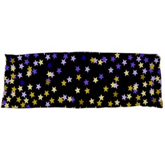 Space Star Light Gold Blue Beauty Body Pillow Case (dakimakura)