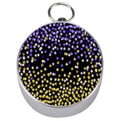 Space Star Light Gold Blue Beauty Silver Compasses