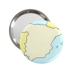 Spain Map Modern 2 25  Handbag Mirrors by Mariart