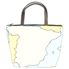 Spain Map Modern Bucket Bags by Mariart