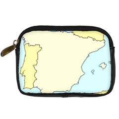 Spain Map Modern Digital Camera Cases