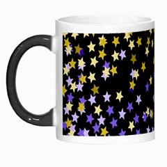 Space Star Light Gold Blue Beauty Black Morph Mugs