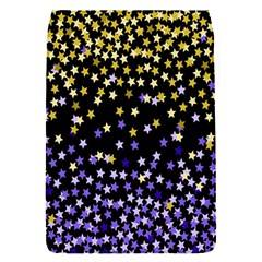 Space Star Light Gold Blue Beauty Black Flap Covers (s) 