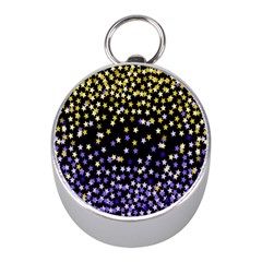 Space Star Light Gold Blue Beauty Black Mini Silver Compasses by Mariart