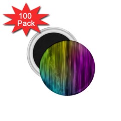 Rainbow Bubble Curtains Motion Background Space 1 75  Magnets (100 Pack)  by Mariart