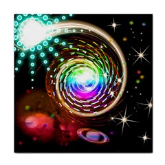 Space Star Planet Light Galaxy Moon Face Towel