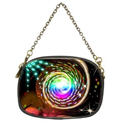 Space Star Planet Light Galaxy Moon Chain Purses (two Sides) 