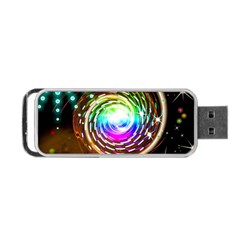 Space Star Planet Light Galaxy Moon Portable Usb Flash (one Side) by Mariart