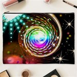 Space Star Planet Light Galaxy Moon Cosmetic Bag (XXXL)  Front