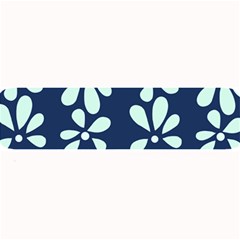 Star Flower Floral Blue Beauty Polka Large Bar Mats by Mariart