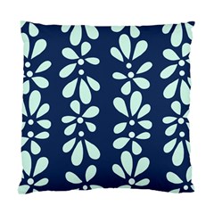 Star Flower Floral Blue Beauty Polka Standard Cushion Case (one Side)