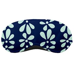 Star Flower Floral Blue Beauty Polka Sleeping Masks by Mariart