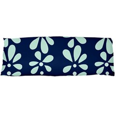 Star Flower Floral Blue Beauty Polka Body Pillow Case Dakimakura (two Sides)