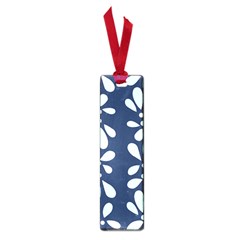 Star Flower Floral Blue Beauty Polka Small Book Marks by Mariart