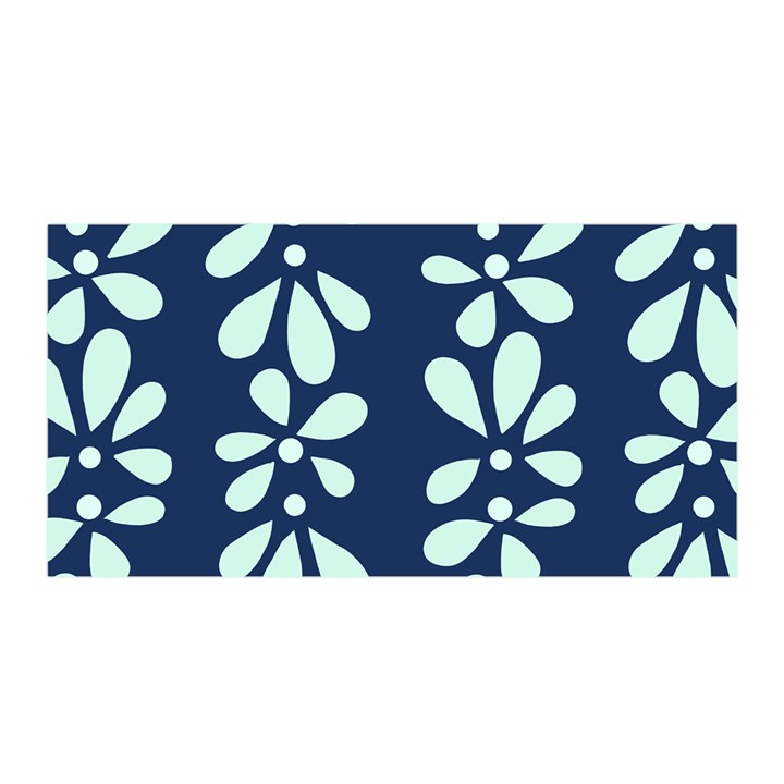 Star Flower Floral Blue Beauty Polka Satin Wrap