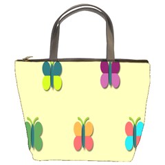 Spring Butterfly Wallpapers Beauty Cute Funny Bucket Bags by Mariart