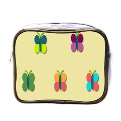 Spring Butterfly Wallpapers Beauty Cute Funny Mini Toiletries Bags by Mariart