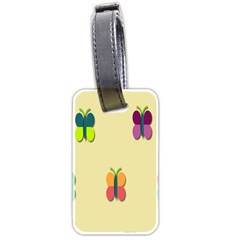 Spring Butterfly Wallpapers Beauty Cute Funny Luggage Tags (two Sides) by Mariart