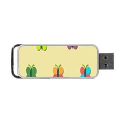 Spring Butterfly Wallpapers Beauty Cute Funny Portable Usb Flash (two Sides) by Mariart