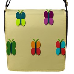 Spring Butterfly Wallpapers Beauty Cute Funny Flap Messenger Bag (s)