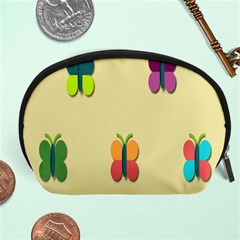 Spring Butterfly Wallpapers Beauty Cute Funny Accessory Pouches (large)  by Mariart