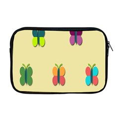 Spring Butterfly Wallpapers Beauty Cute Funny Apple Macbook Pro 17  Zipper Case by Mariart