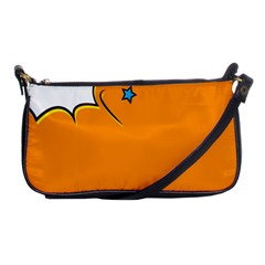 Star Line Orange Green Simple Beauty Cute Shoulder Clutch Bags by Mariart