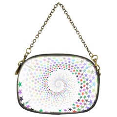 Prismatic Stars Whirlpool Circlr Rainbow Chain Purses (two Sides)  by Mariart