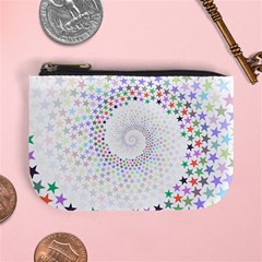 Prismatic Stars Whirlpool Circlr Rainbow Mini Coin Purses