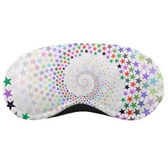 Prismatic Stars Whirlpool Circlr Rainbow Sleeping Masks by Mariart