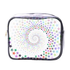 Prismatic Stars Whirlpool Circlr Rainbow Mini Toiletries Bags