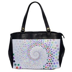 Prismatic Stars Whirlpool Circlr Rainbow Office Handbags