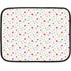 Star Rainboe Beauty Space Double Sided Fleece Blanket (mini)  by Mariart