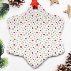 Star Rainboe Beauty Space Ornament (snowflake) by Mariart