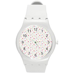 Star Rainboe Beauty Space Round Plastic Sport Watch (m) by Mariart