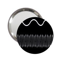 Style Line Amount Wave Chevron 2 25  Handbag Mirrors by Mariart