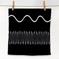 Style Line Amount Wave Chevron Face Towel