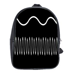 Style Line Amount Wave Chevron School Bag (large)