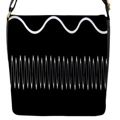 Style Line Amount Wave Chevron Flap Messenger Bag (s)