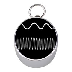 Style Line Amount Wave Chevron Mini Silver Compasses