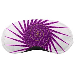 Spiral Purple Star Polka Sleeping Masks