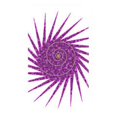 Spiral Purple Star Polka Memory Card Reader