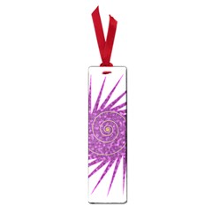 Spiral Purple Star Polka Small Book Marks by Mariart